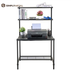 [Hot Item] Adjustable Computer Desk with Book Rack/ for Home Study Room Office Table Furniture