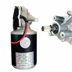 [Hot Item] Customized Factory Supply 24 Volt Electric Brush DC Motor for Automatic Garage Door
