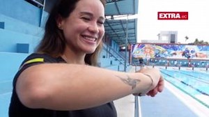 ¡UNA LUCHADORA! Decimocuarta mujer en el mundo en buceo a pulmón a profundidad; instructora, deportista de crossfit y yoga. Ese es el perfil de Ericka Carrera, apneísta profesional, quien compite en torneos, incluso estando embarazada. Más de ella 👉https://ow.ly/qppQ50QwjWr | Diario Extra