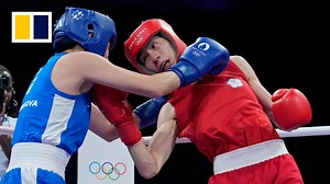 Chinese Taipei boxer Lin Yu-ting cannot hold back tears after edging into semi-finals