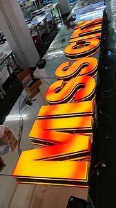 2M views · 19K reactions | We can make different colors for you like this #sign#signage #design #signagedesign #ledlight#signature #lightbox #lamplight #ledlightstrip #led#logodesign #sourcefactory #shop #store #abyss#foryou | 罗鹏 | Facebook