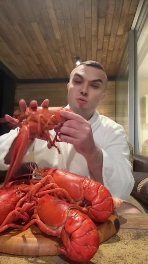 Гламурный мукбанг с морепродуктами