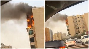 Video: Building fire kills at least 3 in Kuwait | Al Bawaba