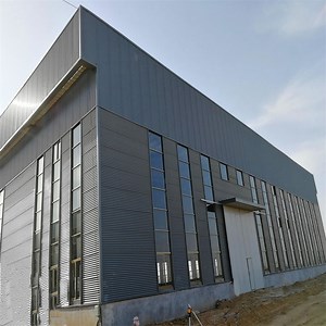 [Hot Item] Prefab Portal Frame Light Steel Structure Exhibition Center Frame Building
