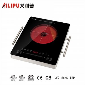 [Hot Item] Kitchen Appliance Touch Control Ceramic Cooker Infrared Cooker with Handles