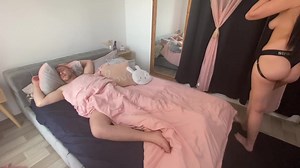 French Pegging - Naughty Wake-Up: Pleasure and Pegging for a Married Couple