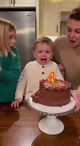 287K views · 1.1K reactions | Birthday Cake Surprise by a Puppy! A playful puppy turns a birthday celebration into a memorable moment! #fblifestyle #AI Generated using Kling AI . . . (For entertainment purposes only. Consult professionals if guidance on activities is presented. No brand affiliation is implied if any are shown. If inspired by true events, creative adaptations may be included. Content may include public footage.) | Fabiosa - Live easy | Facebook