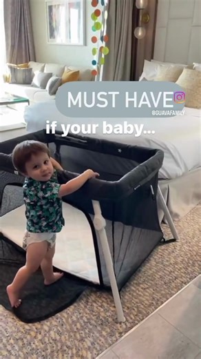 Perfect for any upcoming #springbreak trips 🙌 📹: @juneandlily #guavafamily #lotustravelcrib #travelcrib #babyessentials #familytravel #travelwithbaby #travelwithtoddlers #packnplay #unfilteredmomlife #momlife #motherhood #unitedinmotherhood | Guava Family