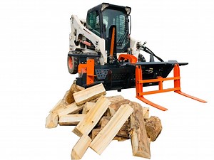 [Hot Item] Super Split Skid Steer Fire Wood Cut Firewood Processor Hydraulic Log Splitter