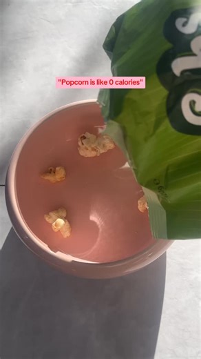 Portion control matters for healthy foods too  We get it, popcorn...