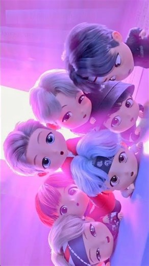 BTS Army cartoon❤️❤️❤️