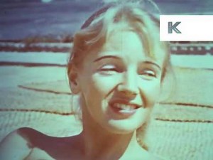 1950s Waikiki Peru, Sunbathing, Surfing