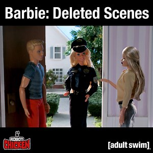 Leg dich nicht mit Barbie Robot Chicken jetzt auf Vodafone Deutschland GigaTV #adultswim #robotchicken | adult swim Deutschland