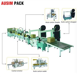 [Hot Item] Small Corrugated Cardboard Case Former Erecting Machine Carton Box Erector