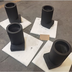 [Hot Item] Custom High Quality Refractoriness Isostatic Clay Graphite Crucible Graphite Mold for Coins Casting