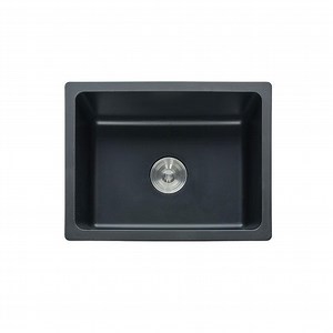 [Hot Item] Undermount Sink Square Modern Single Bowl Sink Kitchen Sink Quartz Stone Sink Granite Kitchen Sink Grey