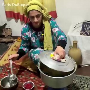 Look Yummy and Delicious! Nomadic Women In Iran Villager Cooking Broth for her Whole family - Iran Lifestyle | Paris DuBuque