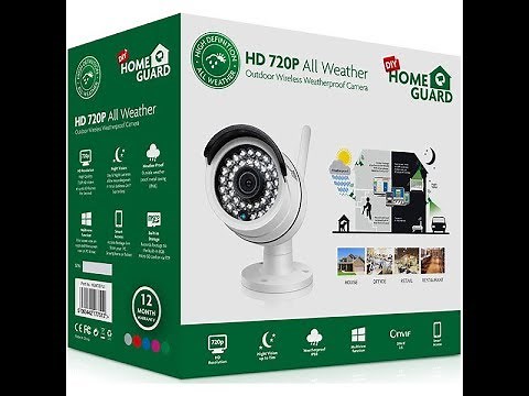 Camera IP Wireless HOMEGUARD All Weather HGWOB751 HD 720p