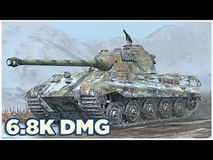 Tiger II • 6.8K DMG • 7 KILLS • WoT Blitz