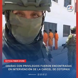 #estadodeemergencia | ¡Celdas #vip en la cárcel de #Cotopaxi ! Camas de dos plazas, luces empotradas, piscina, discoteca con luces LED y sustancias sujetas a fiscalización y más artículos fueron encontrados en la cárcel de Cotopaxi tras intervención de la #Policía y #Fuerzas Armadas. #País #Ecuador #Viral #plomo | Fiber Store Televisión
