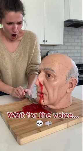 Don't Cut Me!" 👴😱 Grandpa Cake Prank (It Spoke!