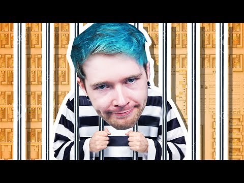 I Got MYSELF ARRESTED! | Prison Architect Part 6