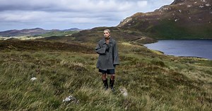 Donegal Tweed Fabric By The Metre | Irish Tweed Fabric | Triona Design