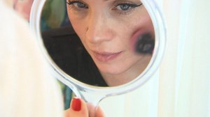 Für einen Videodreh gebucht: Modell Angelique arbeitet auch noch hochschwanger