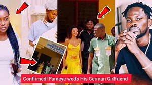 Fameye Received Backlash After He Dumped His wife to Weds His German Girlfriend In Secretly. Kindly Click the link below to follow the Kansemnewsgh WhatsApp Channel. https://whatsapp.com/channel/0029VaK60dqFi8xf4yrANK3z #fameye #kansemtvgh #celebritynews #entertainmentnews #ghanacelebrities #trendinginghana #kansemnewsgh | Ka Nsemtvgh