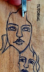 947K views · 3K reactions | Easy carving Beautiful Women Face #woodcarving #women #art #face #wood | UP wood art | Facebook
