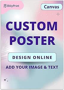BillyPrint Custom Poster Prints - Personalized Photo to Poster Printing - Make Your Own Poster, Waterproof Canvas, Wall Art Prints - 40x60in