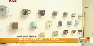 A look at how art is made for the Ceramic Cup Show