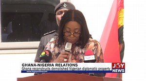 Ghana-Nigeria Relations: Ghana reconstructs demolished Nigerian diplomatic property. #AMShow | JoyNews