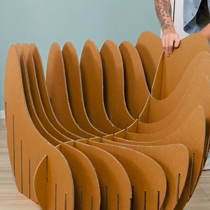 1M views · 6.8K reactions | Unusual and cozy DIY cardboard furniture crafts! | 5-Minute Crafts Play | Facebook