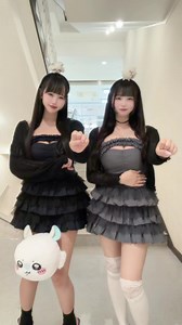 目のやり場に困る2人組です@宇佐美りな