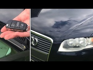 Cum se schimbă bateria de la telecomanda Audi A4?