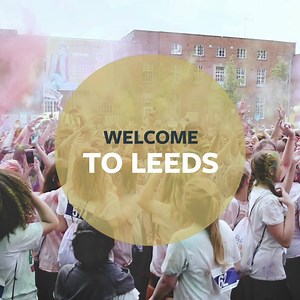 22K views · 834 reactions | Your hard work has paid off. Welcome to Leeds! | University of Leeds | Facebook