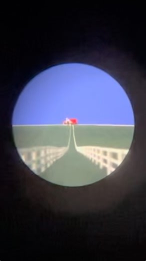 Auto refractor: What does it do? As you look inside, towards the house at the end (or the classic hot air balloon), the auto refractor shines light into your eye, measuring how it bounces off the back of the eye. While the image is blurring in and out, it’s figuring out when your eye is best focused and gives your optometrist an estimate of your myopia, hyperopia, or astigmatism. Optometrist don’t typically prescribe glasses based off an autorefraction for a variety of reasons, but they can use 