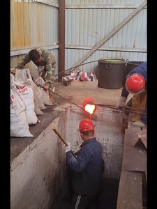 3.6K views · 23 reactions | Slag floats on the surface of the molten...