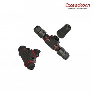 [Hot Item] L20 T Type Nylon Adapter Tee Waterproof Connector Cable