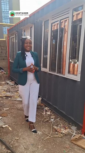 20ft Container Office Tastefully put together.. 20ft shipping containers for Sale. 40ft Shipping Containers For Sale. Call us on 0714 839 497. | Container Investment Kenya