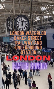 27K views · 3.8K reactions | Walk with me inside London Waterloo Railway Station and Baker Street Underground / Tube Stations, Easter Sunday, London walk You can support me by sending ⭐️ Stars makes me earned money for me to create more contents that you love and support this Page to grow  #keepwalking4k #LondonWalk #londonlife #StarsEverywhere #london #LondonReal #londonunderground #bakerstreet #waterloostation #EasterSunday #easter2023 | Keep Walking 4K | Facebook