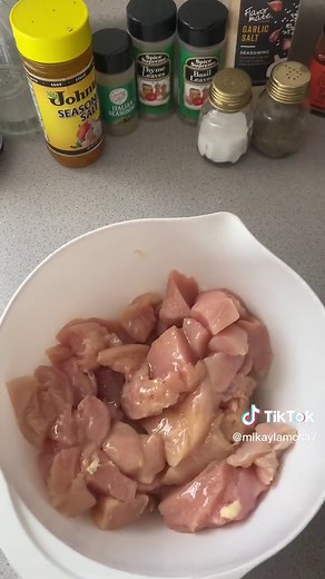 Delicious Air Fryer Chicken Cubes Recipe