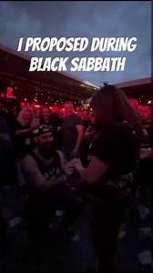 The music lovers got engaged at 'the greatest concert of all time' - Back to the Beginning was held on Saturday, July 5 | Birmingham Live