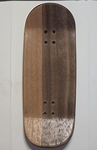 Split Ply Cherry Stain Fingerboard Deck – 34mm Handmade Wood Deck – Rivrwood Fingerboards - Etsy UK