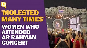 5.6K views · 25 reactions | The Quint speaks to four women about the alleged harassment and molestation they were subjected to, when they attended #ARRahman's 'Marakumma Nenjam' concert in #Chennai's East Coast Road on 10 Sepetmber. Read more: https://tinyurl.com/2kmnhms7 | The Quint | Facebook