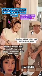 Kathniel couple nung Christmas eve🎄😀#celebrity #actor #aivideo #holidayswithyoutube