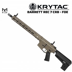 KRYTAC Barrett REC7 Carbine M-LOK AEG Airsoft Tüfek - FDE | KRYTAC | AEG Airsoft Tüfek