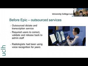Using Epic with Dragon Medical One at UCLH
