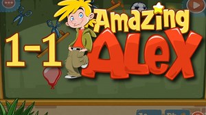 Amazing Alex – 1-1 Game time – Walkthrough – HD (2012)